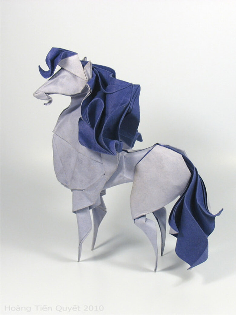 折り紙で作られた美しい動物アート | Swings