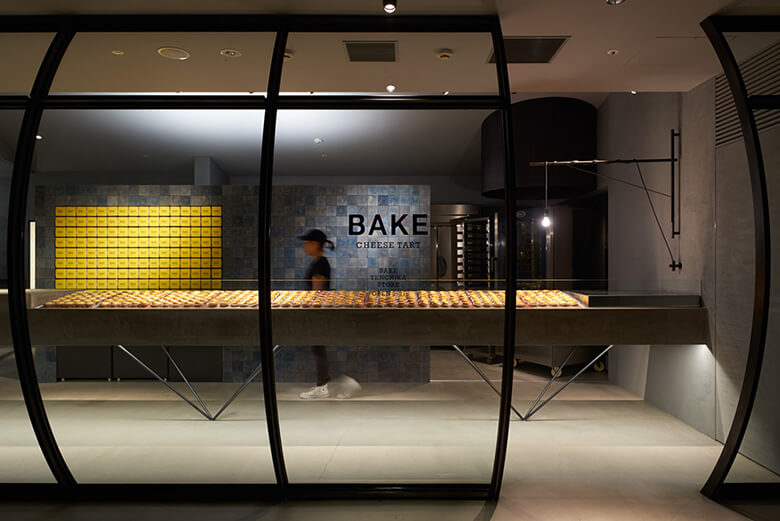 BAKE CHEESE TART FUKUOKA / interior_2015　PHOTO：Ikunori Yamamoto