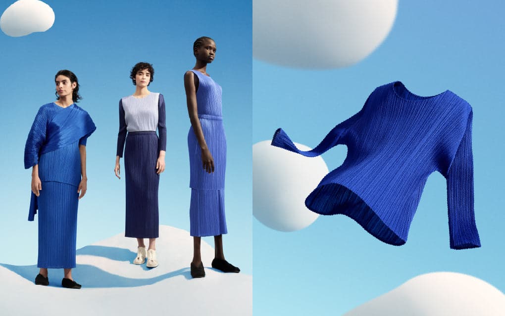 アイテムのご紹介「AZURE COLORS」 – isseymiyake.com