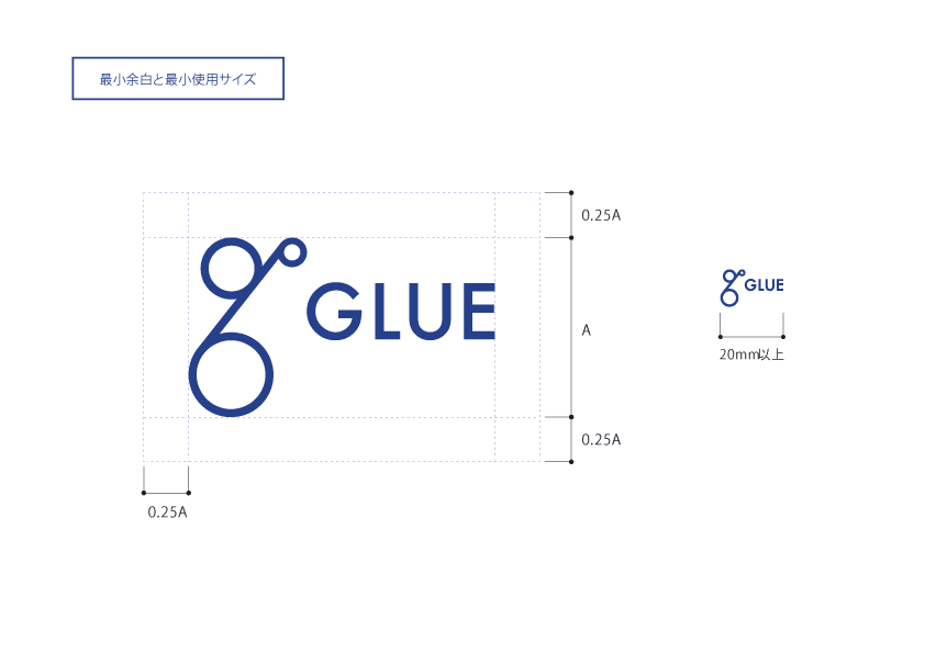グルー株式会社様のブランディングに携わらせて頂きました。ブランディングの一環としてロゴ、名刺、ツールを制作させて頂きました。