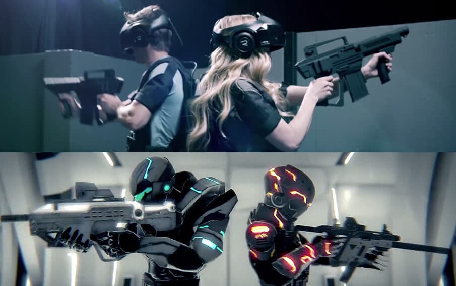 全身で没頭!バーチャルリアリティーゲーム「The Void」