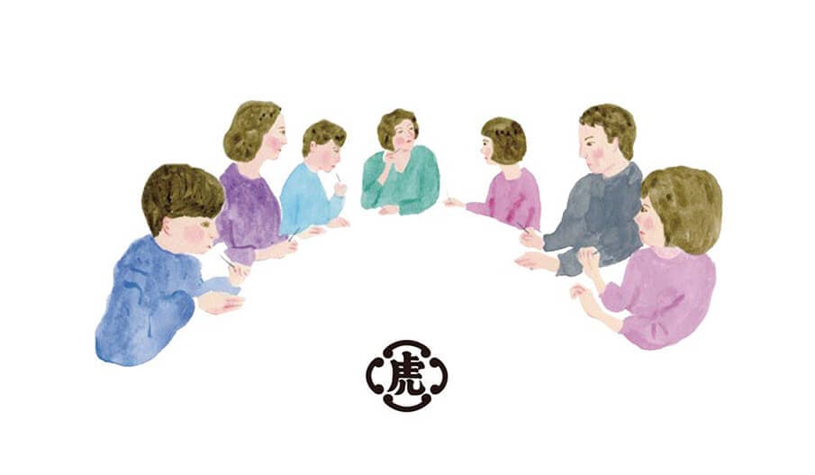 とらやがデザイナーとコラボする<br>「“みらい”の羊羹~わくわくシェアする羊羹~」