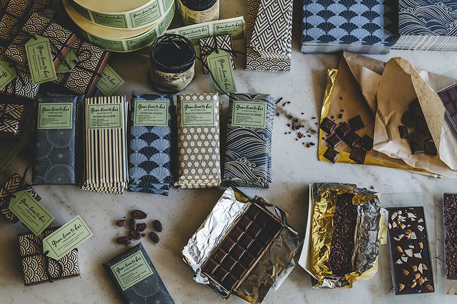 チョコレートを五感で楽しむ「green bean to bar CHOCOLATE」が福岡にOPEN!