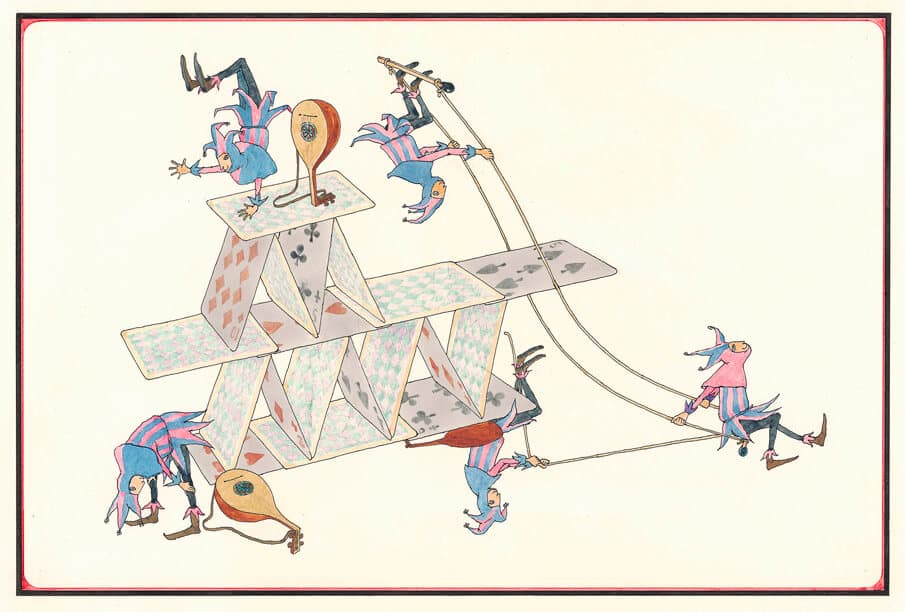 貴重な原画で味わう、繊細で数学的な「安野光雅のふしぎな絵本展」