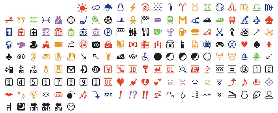 NTT DOCOMOの絵文字がMoMAの永久収蔵コレクションに