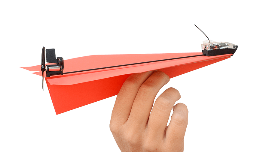 「PowerUp 3.0」で紙飛行機がラジコンに進化する！