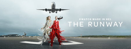 ヘルシンキ空港を舞台に繰り広げられるファッションショー「THE RUNWAY」